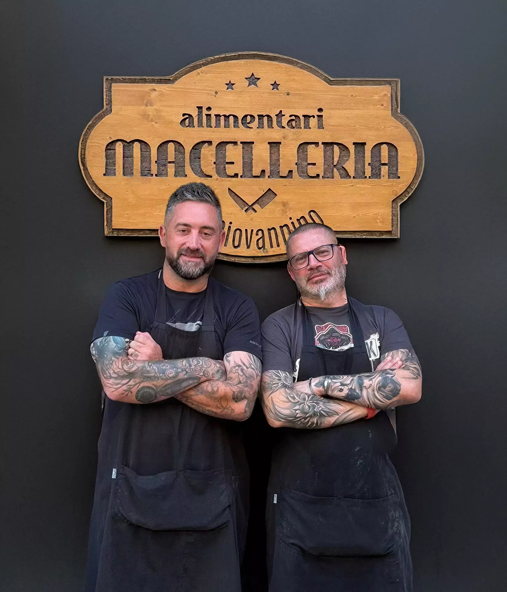 Il nostro macellaio al lavoro